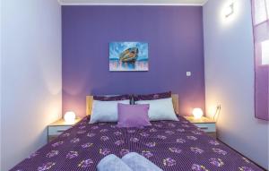 Posteľ alebo postele v izbe v ubytovaní 2 Bedroom Awesome Apartment In Krasica