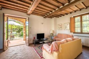Χώρος καθιστικού στο Casa Minuccia