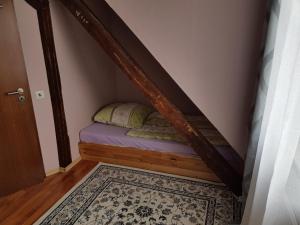 Postel nebo postele na pokoji v ubytování Mesonette Wohung