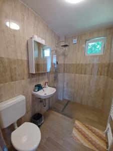 Kúpeľňa v ubytovaní Fazekas Vendégház + 37 fotografií