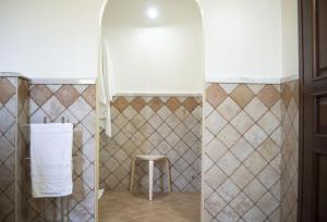 Vonios kambarys apgyvendinimo įstaigoje Villa Francesca