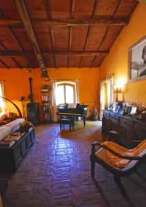 Posezení v ubytování Bed And Breakfast Dopo Il Settimo Cielo