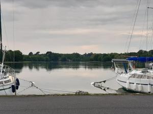 Widok na rzekę nieopodal tego apartamentu