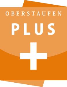 una señal naranja con las palabras dieciocho más en Interest Vitalhotel, en Oberstaufen