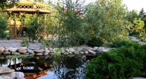 Ogród w obiekcie Apartament Parkowy 2 pokojowy