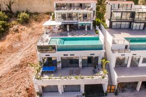 The swimming pool at or close to Luxury 5 bedroom villa with heated infinity pool & amazing sea views