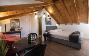 Postel nebo postele na pokoji v ubytování Village property Truša