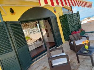 A balcony or terrace at TROPEA BIANCA