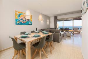 Ein Sitzbereich in der Unterkunft MEDANO4YOU The Ocean House