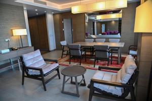 พื้นที่นั่งเล่นของ Radisson Blu Hotel, Abidjan Airport