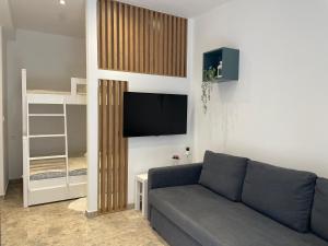 TV a/nebo společenská místnost v ubytování Ena Diva