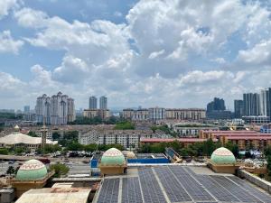 八打灵再也景观或在公寓看到的城市景观