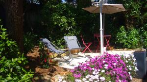 Κήπος έξω από το Les Chênes Verts +10 φωτογραφίες