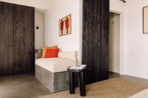 Кровать или кровати в номере White Exclusive Suites & Villas