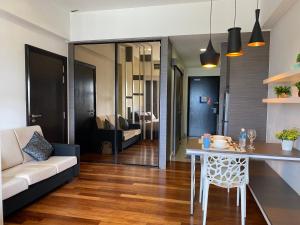 Suite @ Sunway Pyramid Mall的休息区