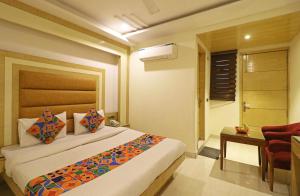 Postel nebo postele na pokoji v ubytování The Mohit Guest House - New Delhi Railway Station - Paharganj