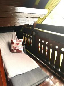 Postel nebo postele na pokoji v ubytování Apartmaji Preželj