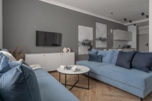 Posedenie v ubytovaní APARTIO ROOMS Katowice