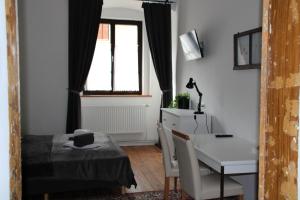 Voodi või voodid majutusasutuse Hotel im Stift Neuberg toas
