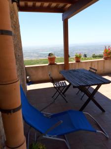 Balkón nebo terasa v ubytování Casa nel Vigneto Erice