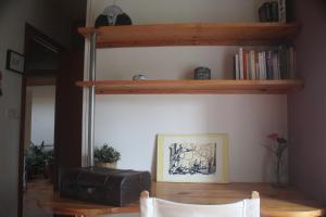 Knihovna v prázdninového domu