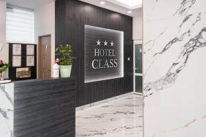 Certifikát, hodnocení, plakát nebo jiný dokument vystavený v ubytování Hotel Class