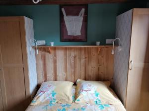 Postel nebo postele na pokoji v ubytování La Maison Vigneronne
