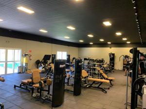 Fitnesscentret og/eller fitnessfaciliteterne på Pousada Haras Santa Rita