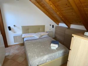 Postel nebo postele na pokoji v ubytování A Cammarella holiday house