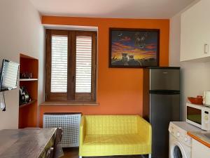 Kuchyň nebo kuchyňský kout v ubytování A Cammarella holiday house