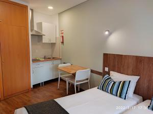Nhà bếp/bếp nhỏ tại Consolação Pedramar