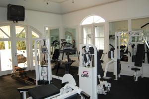 Posilňovňa alebo fitness centrum v ubytovaní The Summer House - Sugar Hill A20