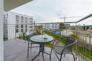 Balkon lub taras w obiekcie Apartament Doro