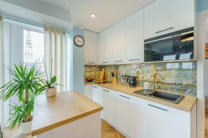 Kuchnia lub aneks kuchenny w obiekcie Apartament Doro