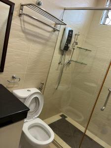 ห้องน้ำของ Rumah Armand Masjid Tanah Melaka 4BR Fully Aircond