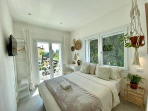 Voodi või voodid majutusasutuse Pathos Guest House toas