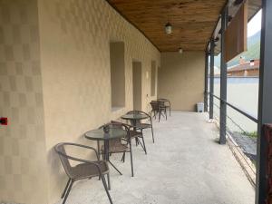 Balkón nebo terasa v ubytování Hotel Lemi