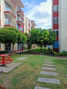 Zahrada ubytování Apartamento vacacional en Flandes tolima