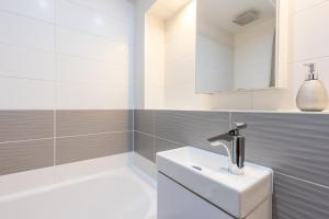 Kúpeľňa v ubytovaní Apartament TOP FLOOR