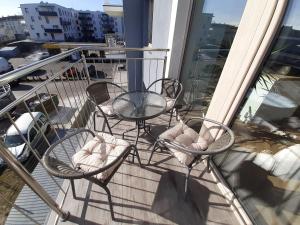 Balkon lub taras w obiekcie Apartament Doro