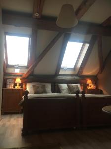 Posezení v ubytování B&B le Quinquet