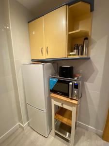 Kuchnia lub aneks kuchenny w obiekcie Apartamento Agata 510 Excelente con vista al mar!!!