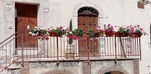 Balkon lub taras w obiekcie Amiter Bagni San Filippo