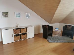 Posezení v ubytování Apartment Hasselstrasse