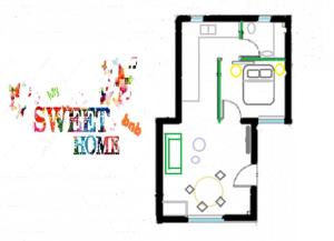 Půdorys ubytování My Sweet Home BnB North