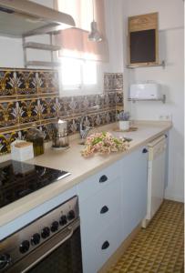 Kuchnia lub aneks kuchenny w obiekcie Apartamentos San Hiscio
