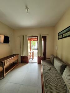 Χώρος καθιστικού στο Partiu Praia SC- Piscina, Ar condicionado, wi-fi, duas quadras da praia e centrinho