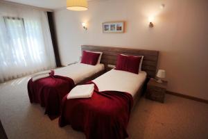 Cama o camas de una habitación en Kapri Termal Hotel & Kaplica Yalova