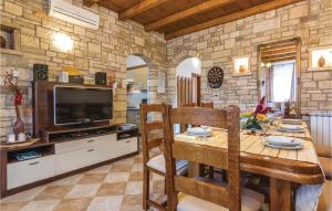 Μια τηλεόραση ή/και κέντρο ψυχαγωγίας στο Holiday Home Modrusani Modrusani