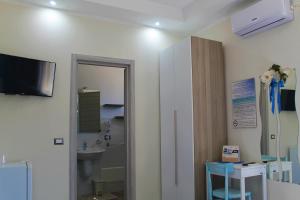 TV a/nebo společenská místnost v ubytování B&B Lizia